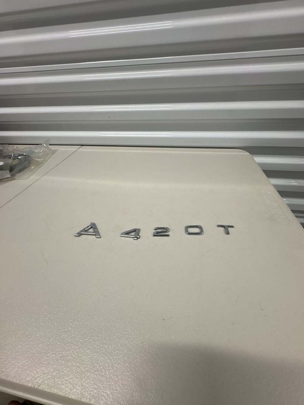 Audi A4 2.0T Chrome Emblem Badge Letters Trunk